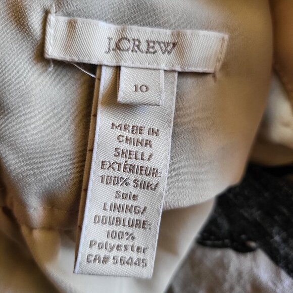 J. Crew leopard print sleeveless blouse - Picture 7 of 7